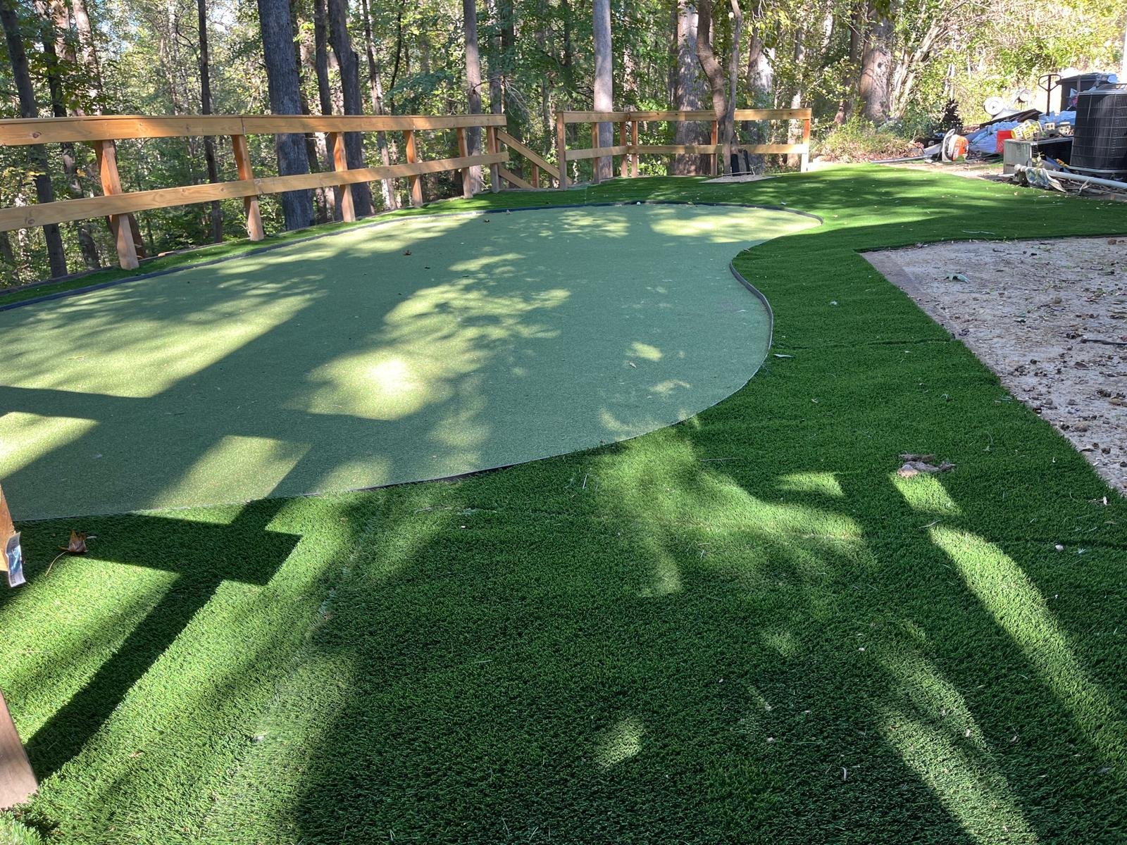 Landscape improvement project